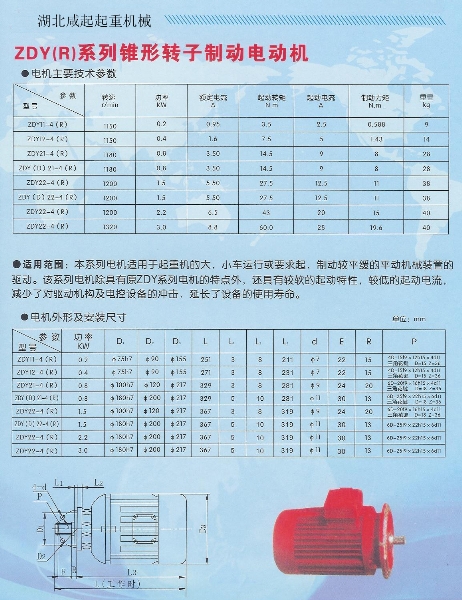 ZDY（R）系列锥形转子