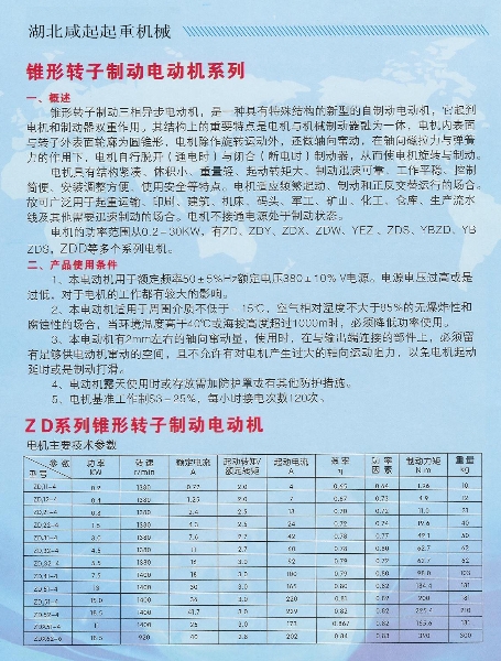 ZD系列锥形转子