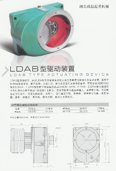 LDAB型驱动装置